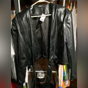 Akira Faux leather jacket